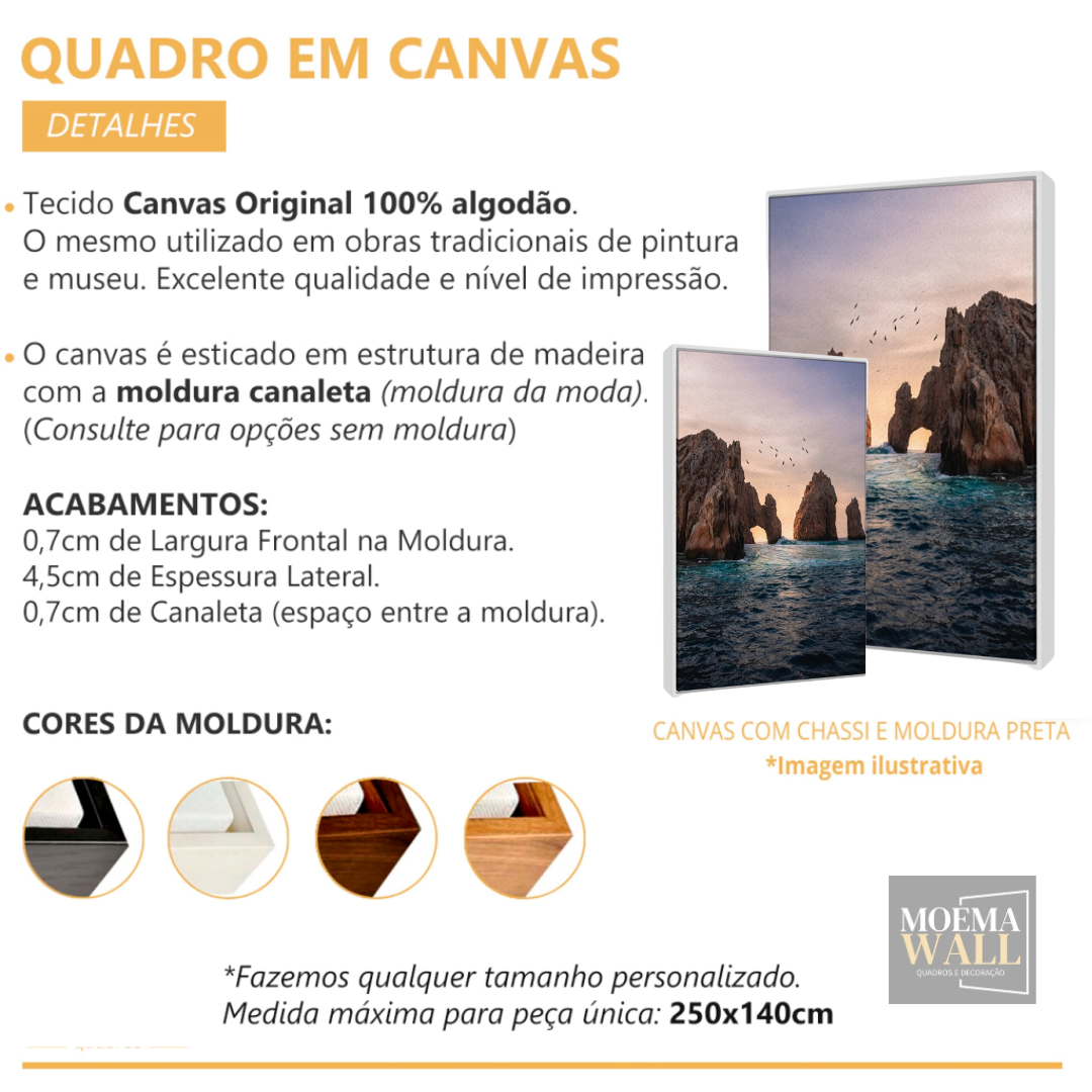 Quadros em Canvas Moema Wall